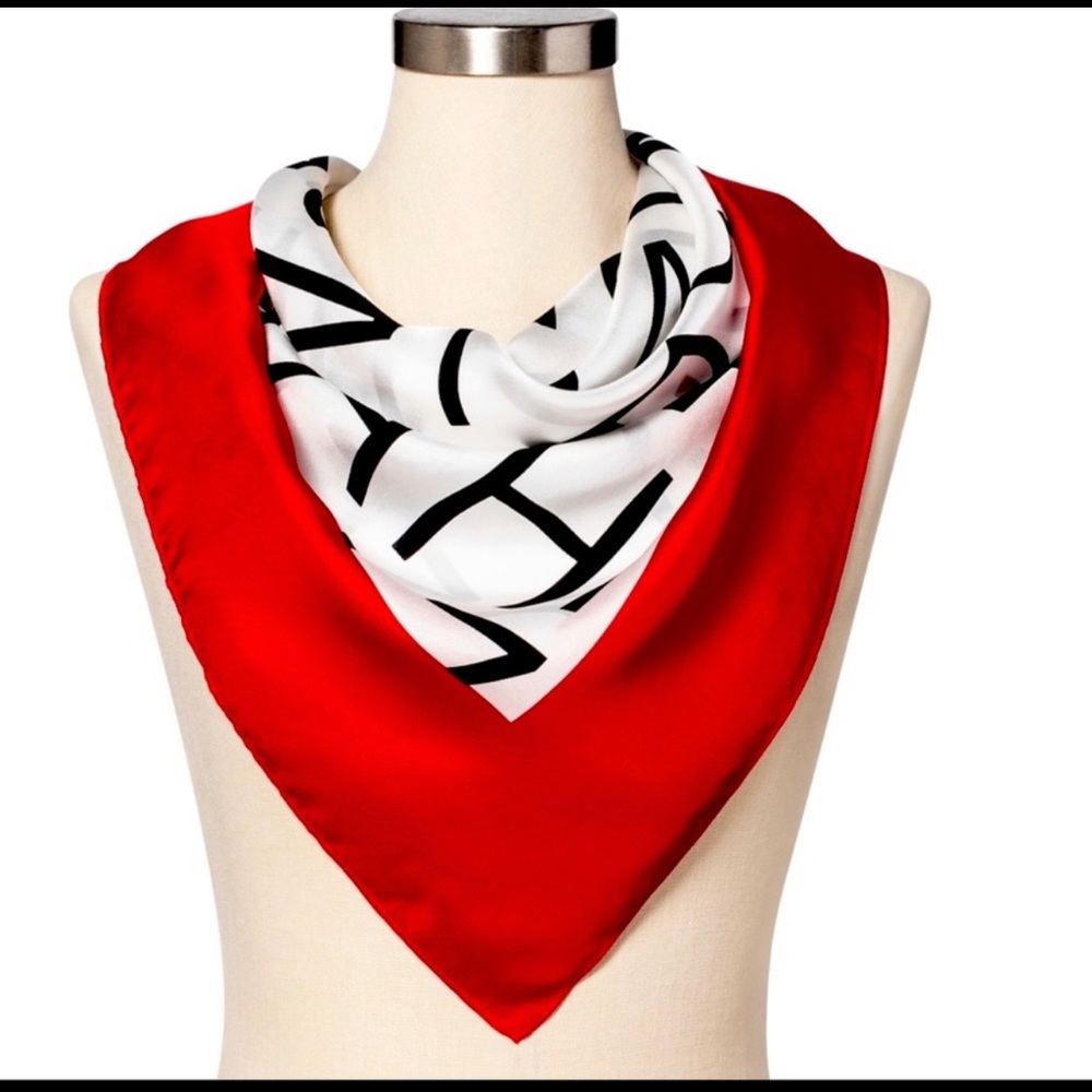 Isaac Mizrahi silk scarf NWT